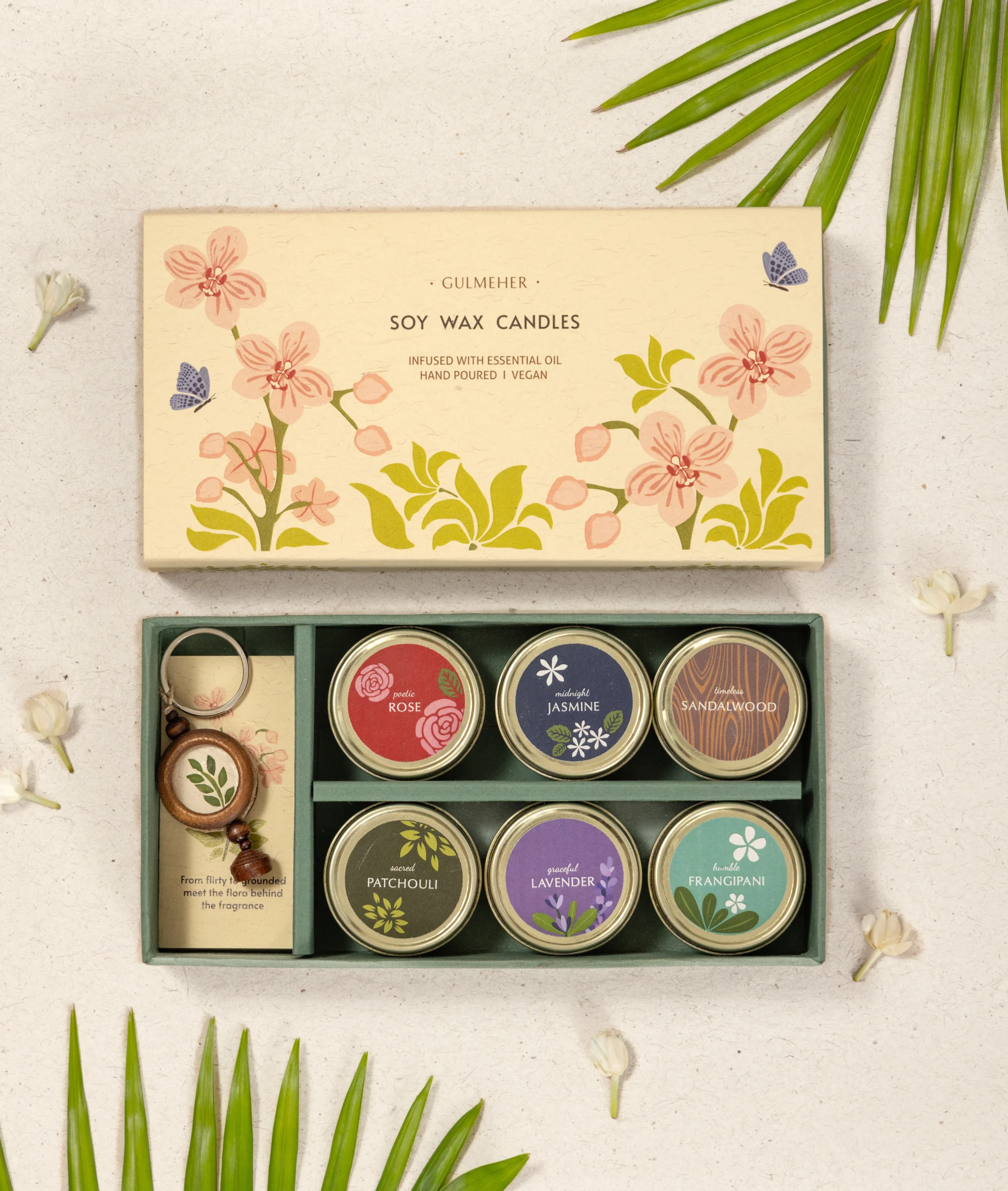 Soy Wax Candles - Set of 6 1