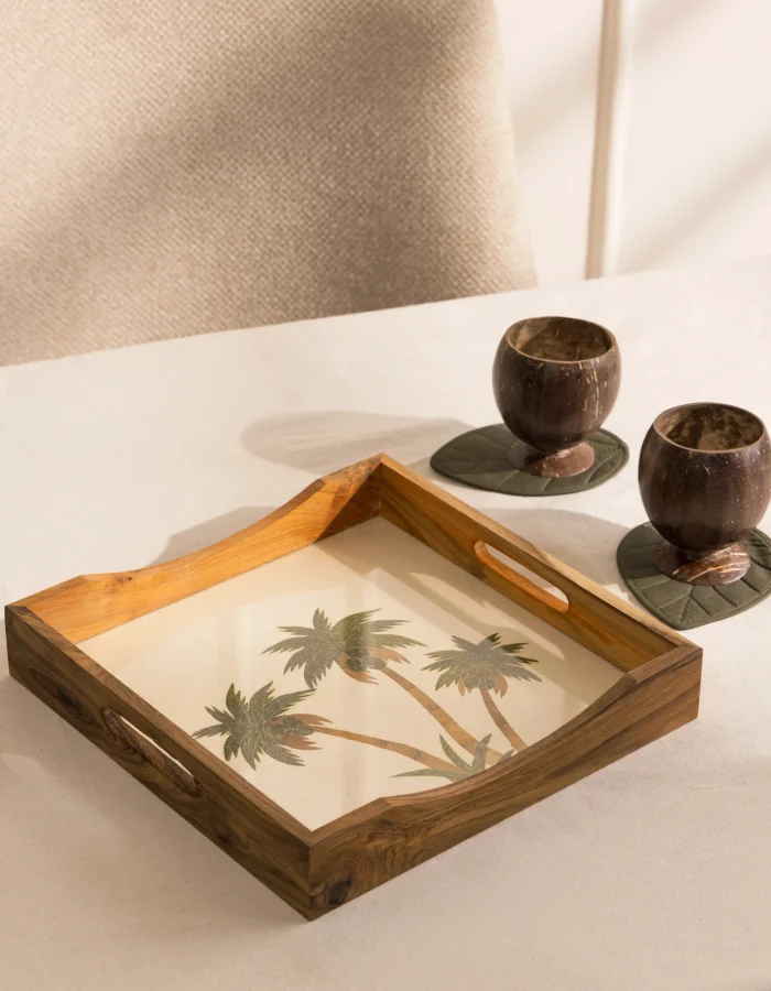 Coconut Square Tray
