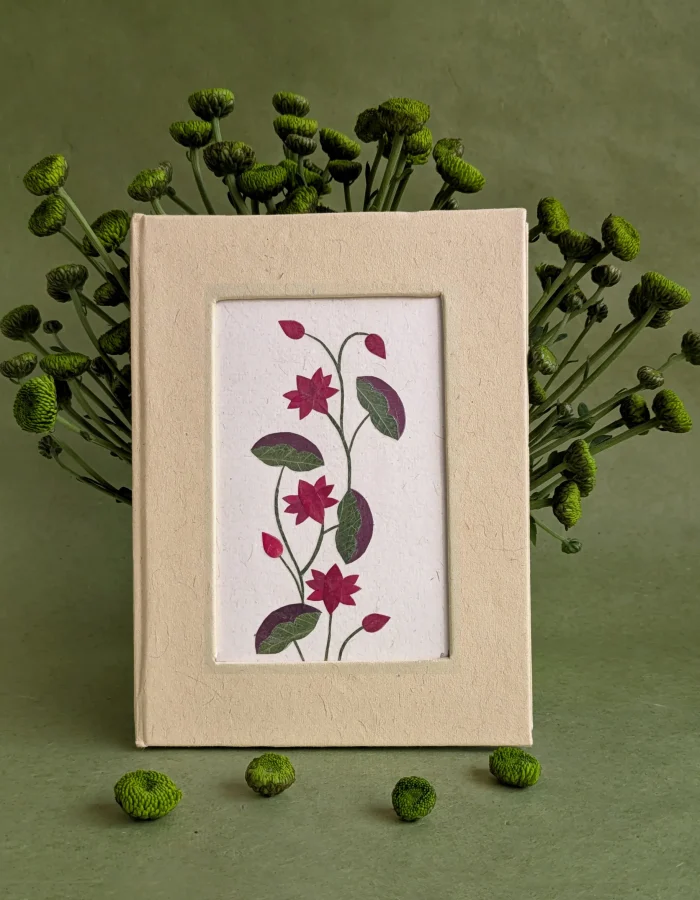 Lotus Hardbound Diary